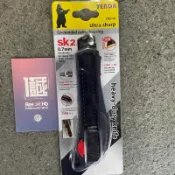 「仁誠五金」黑熊 Tenda 推式 黑鋼 美工刀 18mm 切割刀 48G-L1 手工藝刀 SK2 黑刃 0.7mm