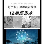 台灣發貨~12星座香水 12星座試管 星座試管香水 十二星座香水 幸運星座香水