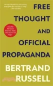 【三民網路書店】Free Thought and Official Propaganda (Warbler Classics Annotated Edition) 作者：Bertrand Russell