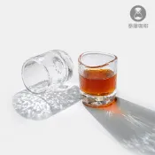 【泰摩官方】泰摩咖啡 錘紋杯一對 (耐熱玻璃杯 咖啡杯 茶杯 酒杯 威士忌杯 聞香杯)