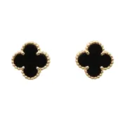 【DOKODEMO】【二手】梵克雅寶 (Van Cleef & Arpels) Sweet Alhambra 縓瑪瑙耳環 VCARA44900 K18（黃金）Sweet Alhambra 縝瑪瑙耳環