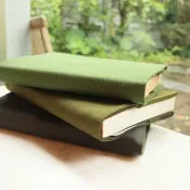 【綠色系】 書衣  布書衣 可調式書衣 手工書衣