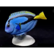 【豆豆Toy】日本Yujin轉蛋.原色海水魚圖鑑.動物.擬刺尾鯛.藍倒吊-多莉.全新未拆