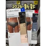 現貨•Calvin Klein CK 女彈性棉質內褲 3入組 S~XL 低腰 三角褲 凱文克萊 COSTCO  好市多