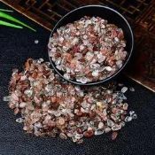天然黑金超七碎石 小顆粒擺件花盆造景鋪底小石 頭園藝裝飾