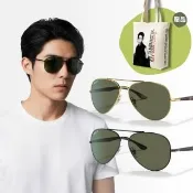 【RayBan 雷朋】飛行員金屬偏光抗UV太陽眼鏡(RB3675-001/58、002/58 58mm 偏光鏡片)