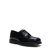 Dr. Martens 馬汀 Durrow Buttero皮革黑色方形鞋頭5孔鞋 女裝