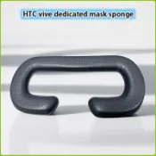 適用HTC vive一代VR眼鏡替換面罩 遊戲機遮光防汗眼罩 可水洗眼罩VR眼鏡頭盔舒適透氣海綿配件