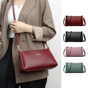 【Rosse Bags】韓系百搭簡約軟皮手拿包 單肩包 斜跨包(紫色/紅色/綠色/黑色)