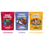 【蝦皮直營】Space Walkers 小熊造型軟糖/棉花糖夾餡牛奶巧/牛奶巧捲筒造型威化 巧克力 餅乾