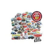 (店+)汽車總動員貼紙 造型貼紙 DS023 閃亮貼紙包 /一包50張入 CARS 閃電麥坤貼紙 迪士尼貼紙 卡通貼紙 小貼紙