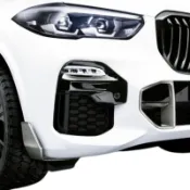 M performance BMW X5 G05 原廠 空力套件 側定風翼 碳纖維前下【YGAUTO】