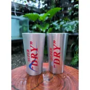 (日本酒杯專賣)Asahi SUPER“DRY“朝日啤酒 變色杯 400ml 生啤酒杯 日本進口