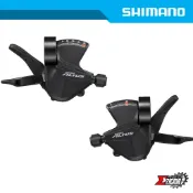 單車世界 全新現貨-SHIMANO ALTUS SL-M2010/M2000 變把 3*9速 (附原廠變速內線)