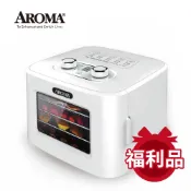 美國 AROMA 四層溫控乾果機 果乾機 食物乾燥機 烘乾機 附彩色食譜 AFD-310A (福利品)