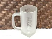  NESCAFÉ 雀巢磨砂玻璃啤酒杯 咖啡杯 水杯 馬克杯 飲料杯