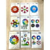現貨商品 Takashi Murakami 村上隆貼紙kaikai kiki 村上隆小花 村上隆 太陽花 小花 貼紙
