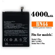 適用於小米紅米5plus/note5Plus BN44手機充電池4000mah工廠批發