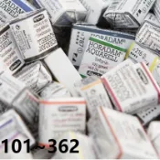 德國 史明克 Schmincke 貓頭鷹 塊狀水彩  101~362