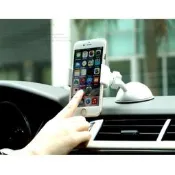 可超取~【REMAX】迷你半圓車用支架/導航支架/手機支架/車用支架/汽車手機架/手機固定架/RM-C02