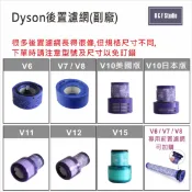 Dyson 戴森V6 V7 V8 V10 V11 V12 V15 後置濾網-副廠濾芯 台灣現貨 居家達人DS002-28
