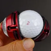 超低價直銷超新品高爾夫畫線器三線瞄准高爾夫球劃線器三支劃線筆推杆輔助線詢價