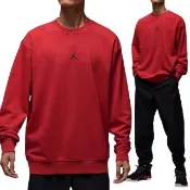 【NIKE 耐吉】SPRT CSVR FLC PO CRE 男款 紅色 大學T 運動 休閒 長袖 FV8625-687