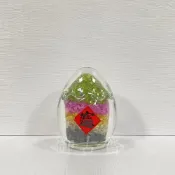 (店+)【御古齋】天然 五色水晶 聚寶蛋 五行聚寶蛋 招財聚寶 聚財聚福 風水開運擺件 0728