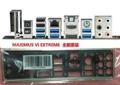 ASUS 華碩 MAXIMUS VI EXTREME M6E ROG Z87 全新原裝 加厚海綿 抗輻射 後檔板 後檔片