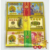 【富貴佛具】彩面冥鈔 / 台幣 美金 人民幣 冥界用紙鈔 清明 頭七 入殮 紙紮 冥紙 百日 祭祖 拜好兄弟 金紙 紙紮