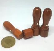 (快速出貨)5分 有漆、質感、有木質蓋子、姓名章、私章、印鑑章、印章、圓章(銀行開戶印章、郵局開戶印章、小章、開戶印章)