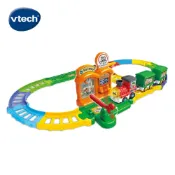 英國 Vtech 嘟嘟車系列-歡樂小火車軌道組【安琪兒婦嬰百貨】