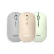 【Acer 宏碁】Acer M17無線藍牙雙模輕漾滑鼠(綠/奶茶/灰藍)