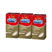 【Durex 杜蕾斯】超薄裝衛生套（12入/盒）x3件組