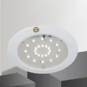 (店+)台灣製造 崁入式LED*24顆緊急照明燈 24燈 嵌頂式超薄型崁入式照明燈SH-24E-AF24燈消防署認證 