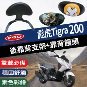 PGO 彪虎 200 TIGRA 200 彩繪 後靠背 後腰靠 鐵架 扶手 半月形 小饅頭 後靠背支架 靠背 靠枕 支架
