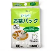 🇯🇵日本製ARTNAP有拉繩茶包袋M60入泡茶 花茶 茶葉 咖啡 滷味包 茶包茶袋【野櫻花雜貨店】
