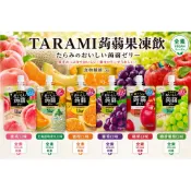 [SNACKS MAP零食地圖]日本 達樂美 TARAMI 水果吸吸果凍 水蜜桃 葡萄 蘋果 哈密瓜芒果麝香葡萄蜜柑低卡