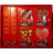 【喜雀婚禮】訂婚六禮十二禮、禮香、禮燭、六色糖、四色糖、四色六甜、文定、男方訂婚禮品用品、龍眼、香燭炮六色