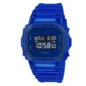 CASIO 卡西歐G-SHOCK透視系列 飽和彩色果凍 防震電子錶 DW-5600SB-2