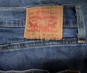 二手Levi's 511 男牛仔褲W36 L30(狀況如圖當收藏/裝飾品)