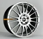 【員林 小茵 輪胎 舘】ATS Superlight 多爪放射狀 鋁圈樣式18吋 5X114 8J ET43 高亮銀
