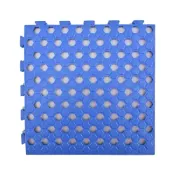 蜂巢組合地墊-藍 4入 30*30*1.2cm