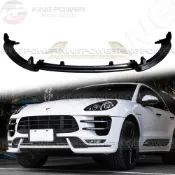 KP擎利國際 15-19 Porsche Macan turbo專用 TA款前下巴 烤漆需提前對色