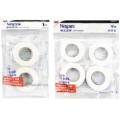(店+)【3M】通氣膠帶經濟包 1吋*2入 半吋*4入 (醫療/透氣紙膠)