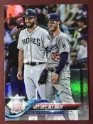2018 Topps Update Rainbow #US150 Hosmer/Bellinger 彩虹亮面卡