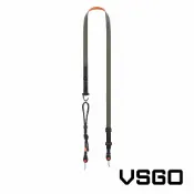 VSGO 黑鷂 URBAN 輕機能靈動攝影背帶 量子灰黑/放射橙綠 公司貨
