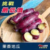 【九江食品】栗香地瓜／1kg／799免運／地瓜／番薯／甘藷／冰烤地瓜／紅皮地瓜／栗子地瓜／退冰即食／冷凍食品
