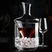 醒酒器 紅酒壺 紅酒瓶 水晶玻璃醒酒器 紅酒分酒器 快速醒酒器 葡萄酒醒酒器 冰酒器日式紅酒醒酒器冰酒器家用紅葡萄酒快速