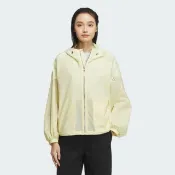 adidas 愛迪達 Adidas Mt Wv Jkt JZ1656 女 連帽外套 運動外套 防風 黃 亞版